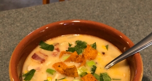 Southwestern Chicken and Corn Soup