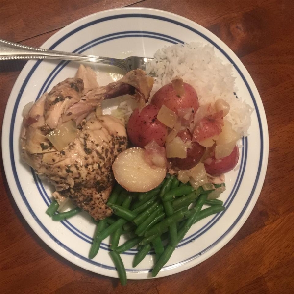 Greek Slow Cooker Chicken