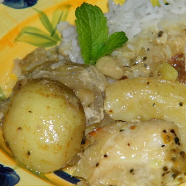 Greek Slow Cooker Chicken