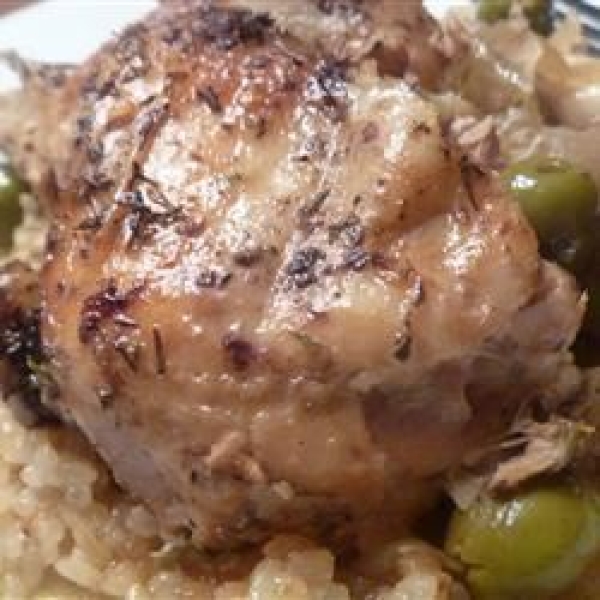 Greek Slow Cooker Chicken