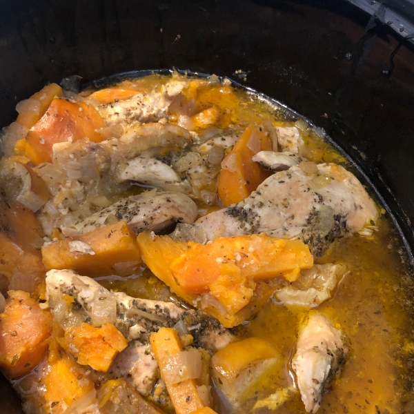 Greek Slow Cooker Chicken