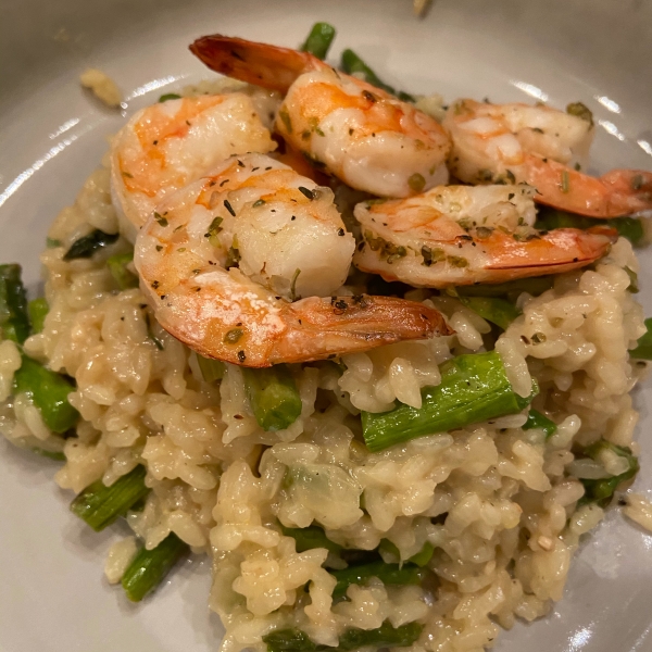 Lemon Asparagus Risotto