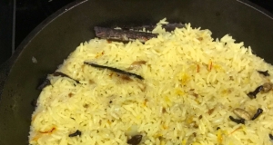 Stovetop Saffron Rice