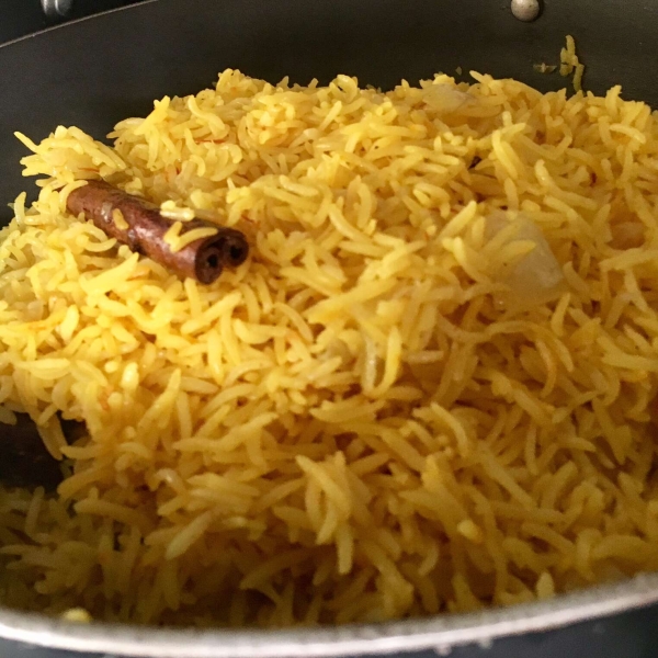 Stovetop Saffron Rice