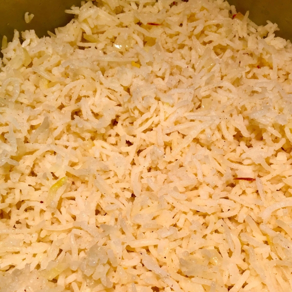 Stovetop Saffron Rice