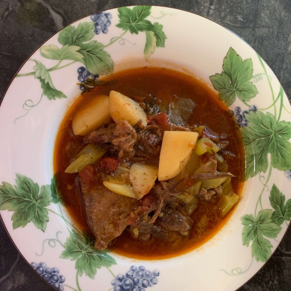 Slow Cooker Red Curry Beef Pot Roast