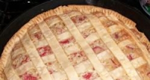 Rhubarb Cream Pie