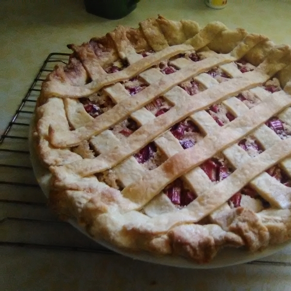 Rhubarb Cream Pie