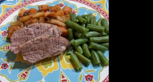 Pork Tenderloin with Apples and Onions