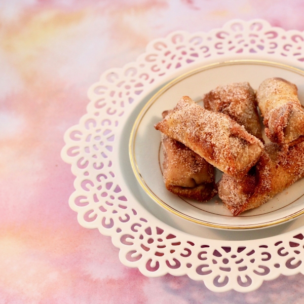 Air-Fried Double Cherry Mini Egg Rolls