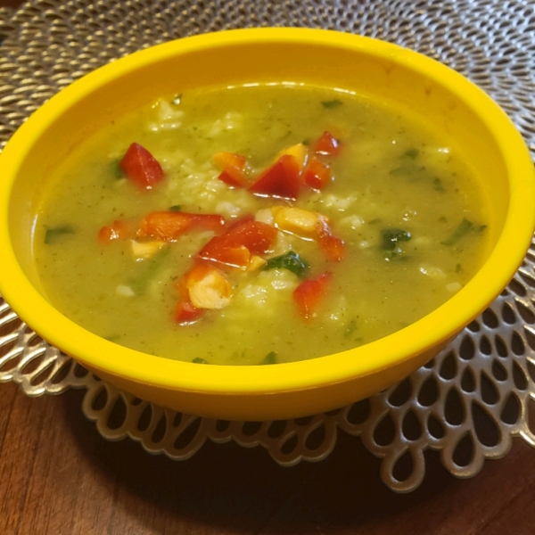 Jamaican Spinach Soup