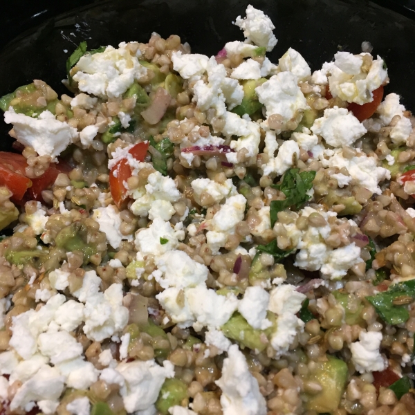 Gluten-Free Buckwheat Avocado Salad