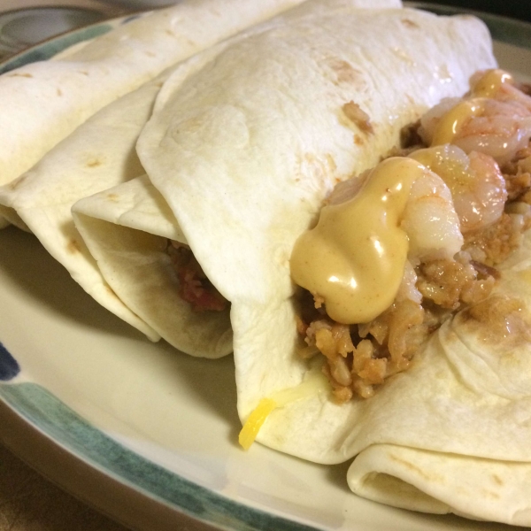 Shrimp Burritos