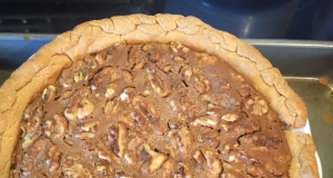 Mocha Walnut Pie