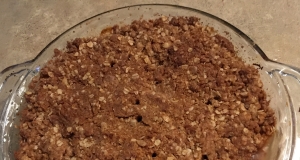 Apple Oat Crisp Pie