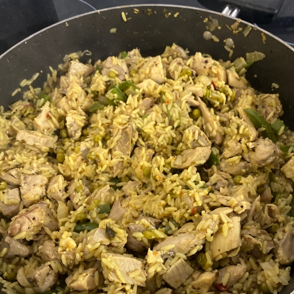 Yellow Rice with Meat