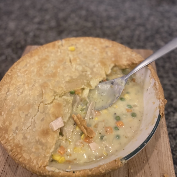 Chicken Pot Pie on the Run