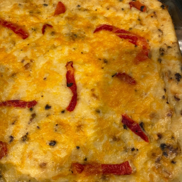Grits, Sausage, and Egg Casserole