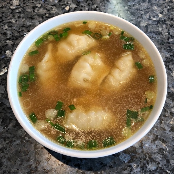 Wonton Soup With A Kick