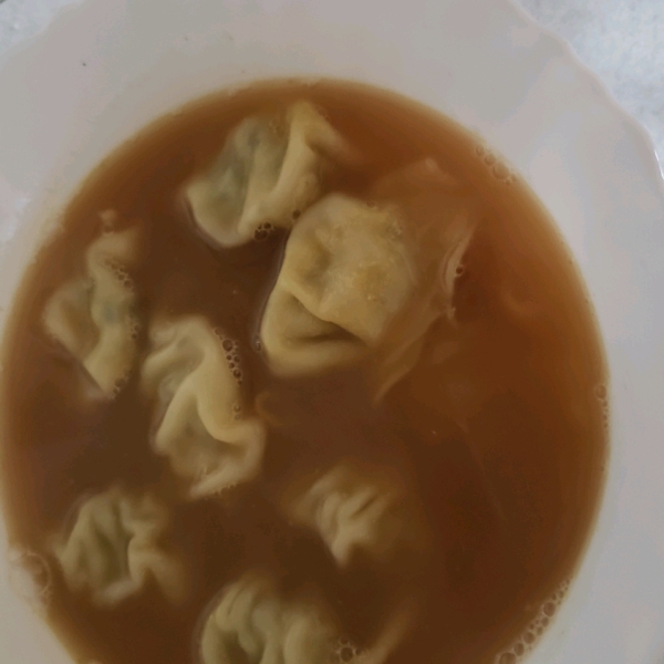 Wonton Soup With A Kick