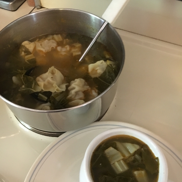 Wonton Soup With A Kick