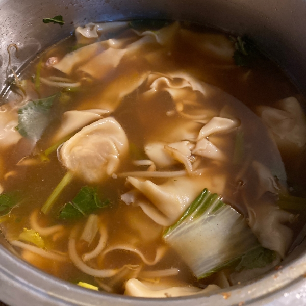 Wonton Soup With A Kick