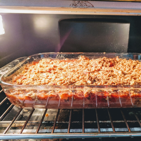 Chef John's Rhubarb Crisp
