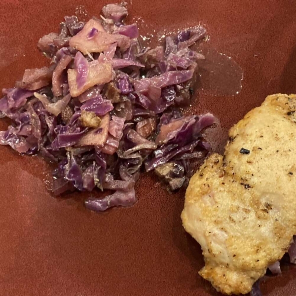 Oktoberfest Chicken and Red Cabbage