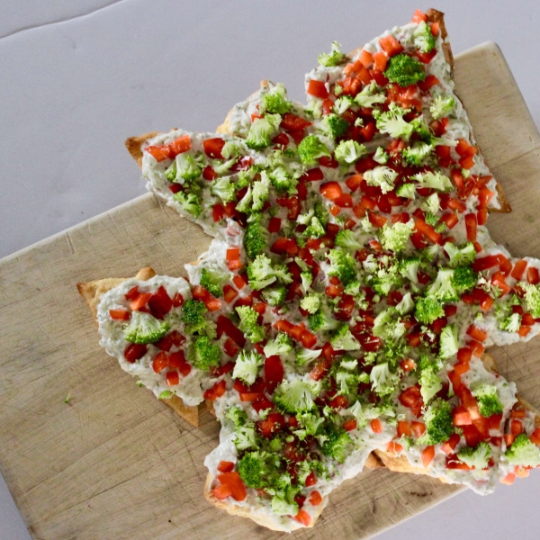 Christmas Pizza Appetizer