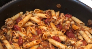 Turkey Goulash with Penne