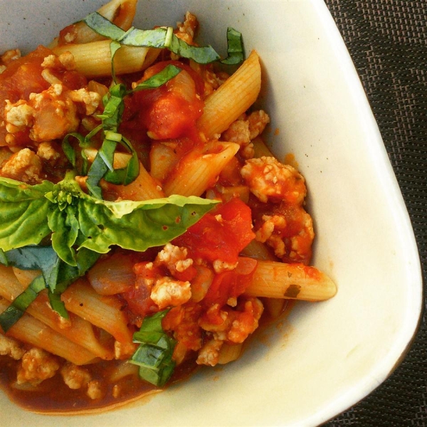 Turkey Goulash with Penne