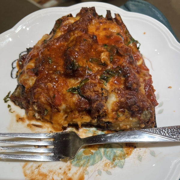 Inside-Out Air-Fried Eggplant Parm