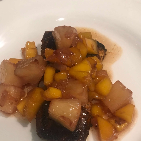 Mahi Mahi y Mango Salsa