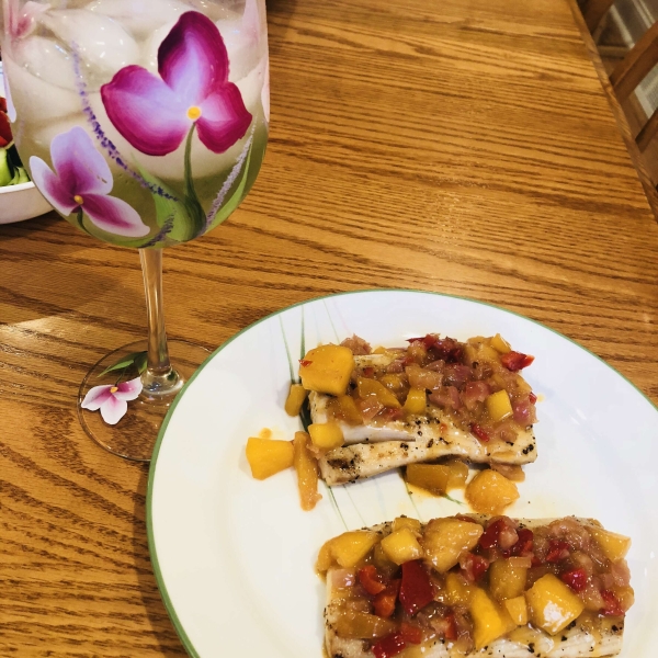 Mahi Mahi y Mango Salsa