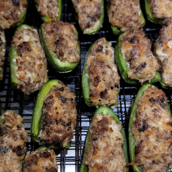 Sausage Stuffed Jalapeños