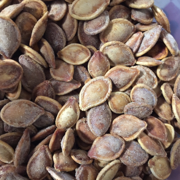 Savory Toasted Pumpkin Seeds