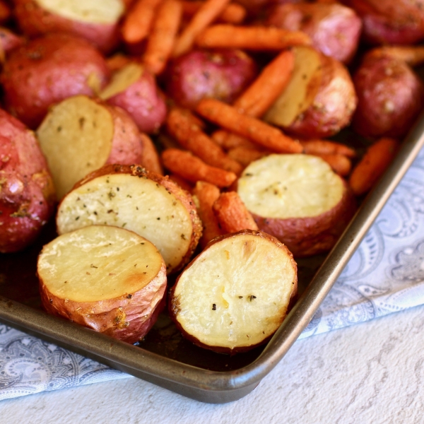 Roasted Carrots and Potatoes