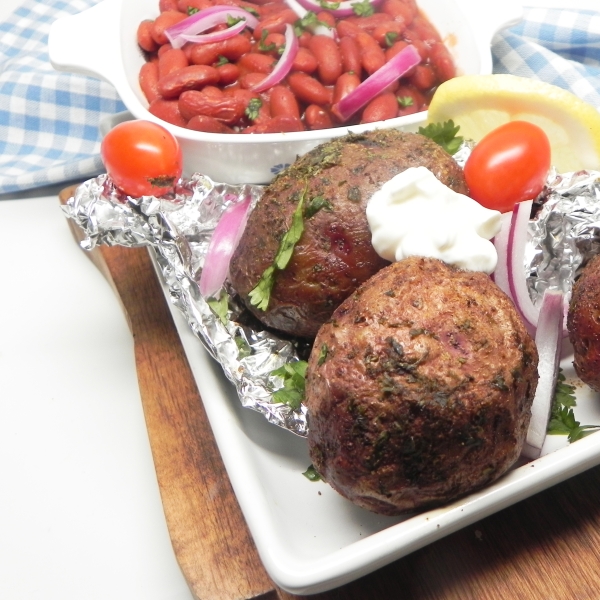 Grilled Red Potatoes in Foil