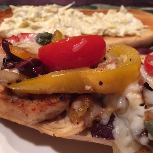 Mediterranean Chicken Sandwich