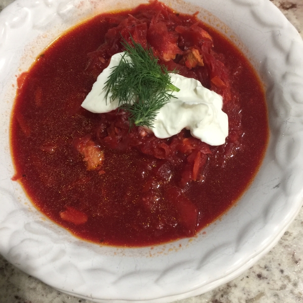 Chicken Borscht