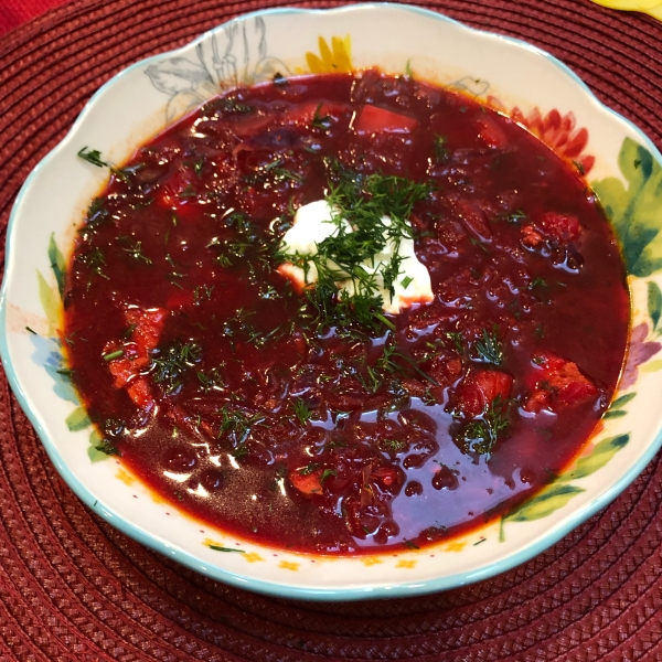 Chicken Borscht