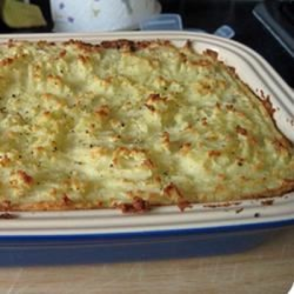 Vegetarian Shepherd's Pie with Mushrooms