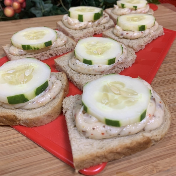 Italian Cucumber Sandwiches