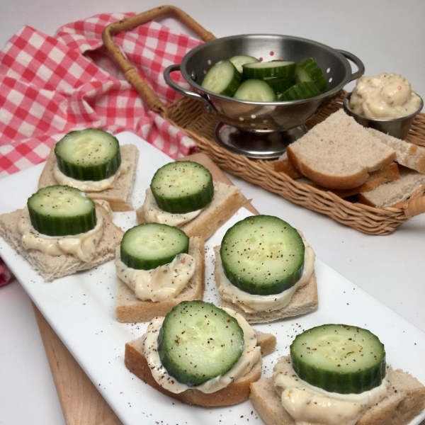 Italian Cucumber Sandwiches