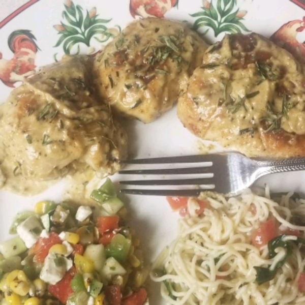 Dijon-Tarragon Cream Chicken