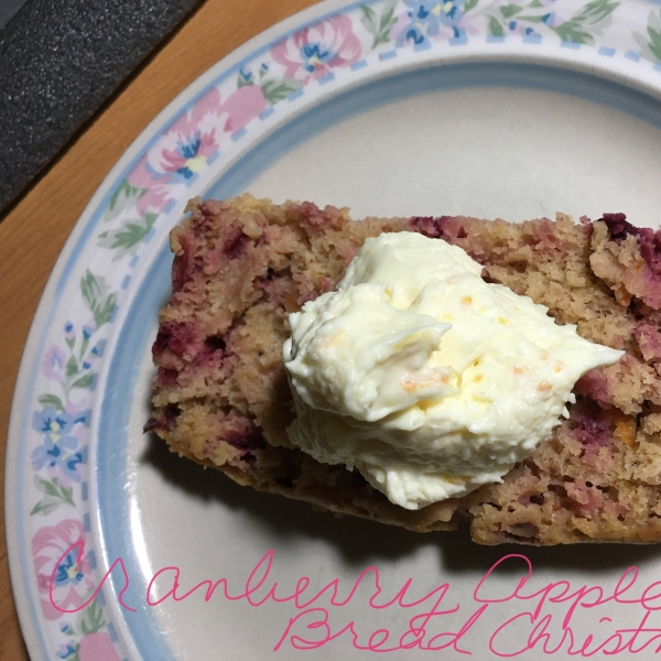 Cranberry Apple Bread