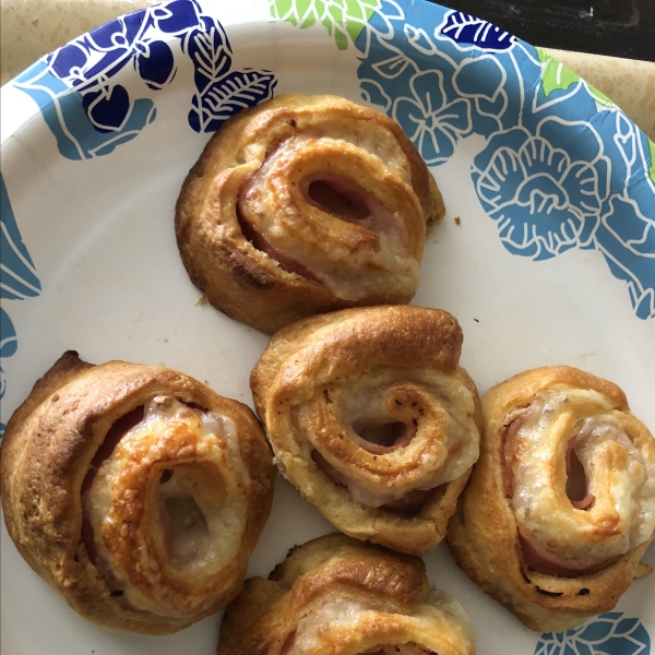 Ham and Cheese Pinwheels