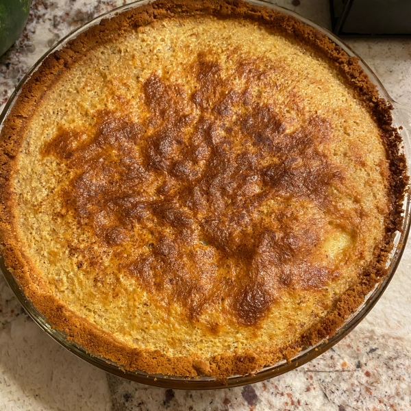 Grandma's Egg Custard Pie