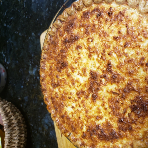 Grandma's Egg Custard Pie