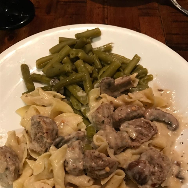 Elegant Stroganoff Meatballs